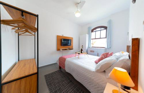 Pé na areia Tenório e Grande - 350m - 5 min à pé com varanda gourmet- recém reformado e aconchegante, com utensílios de praia e máquina de lavar roupas - Foto 19