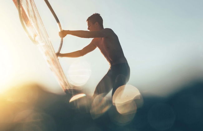 Cours de windsurf à Bentota - Photo 2