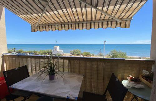 Studio climatise 2 couchages, Wifi, VUE MER directement à PORTIRAGNES PLAGE LXBFM10 - Foto 2