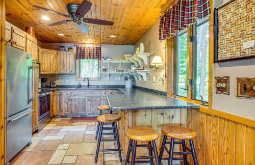 Lakefront Townsend Cabin with Fire Pit, Private Dock - Photo 6