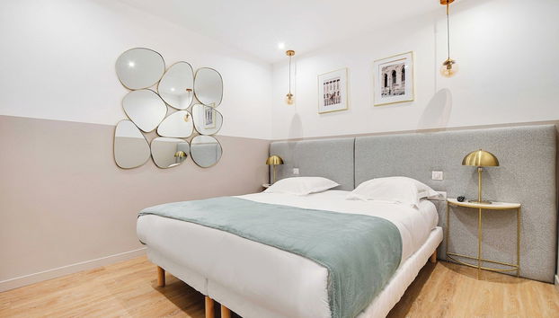 Comfort Apartment 1bd/4p With AC - Near Montmartre - Foto 4, Habitación