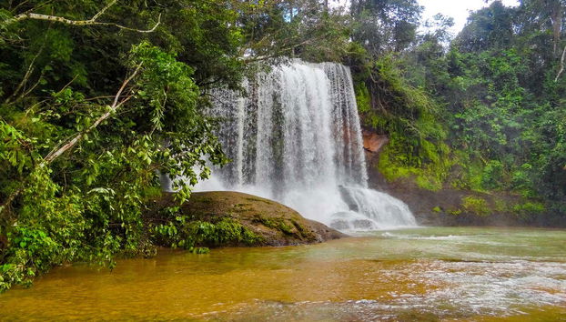 Las Cortinas del Diamante are located in a beautiful landscape