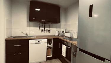 Ferienwohnung am Anger - Foto 3, stove, dishwasher, toaster