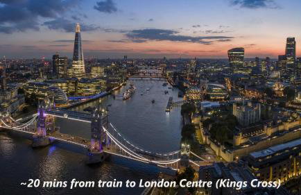 Potters Bar 2 Bed Apartment - Free Parking - Private Bathroom - Long Stay Ideal for Contractors - Foto 23