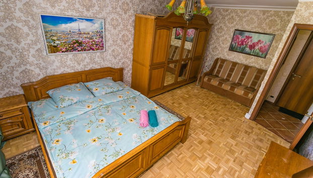 Apartment on Tryokhgorny Val - Photo 3, Chambre