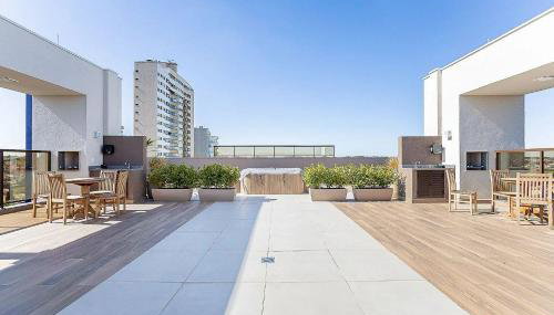 Prédio novo próximo ao parque Barigui com coworking e lavanderia - Foto 2