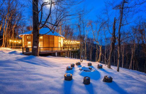 Shenandoah Yurt: Hot Tub~Wood Stove~WiFi~EVcharger - Foto 47