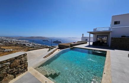 Aether Mykonos 3BR Villa with Serene Port & Town Views - Foto 2