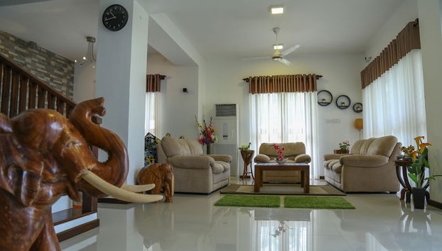 Zona de estar del vestíbulo