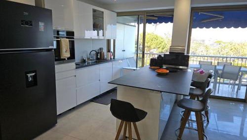 Cap d'Antibes Port Aubernon 3P vue Mer Piscine - Foto 5