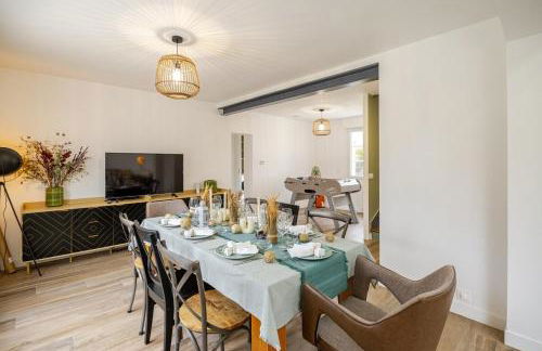 Maison de famille élégante avec piscine chauffée - 2km des plages - Foto 11