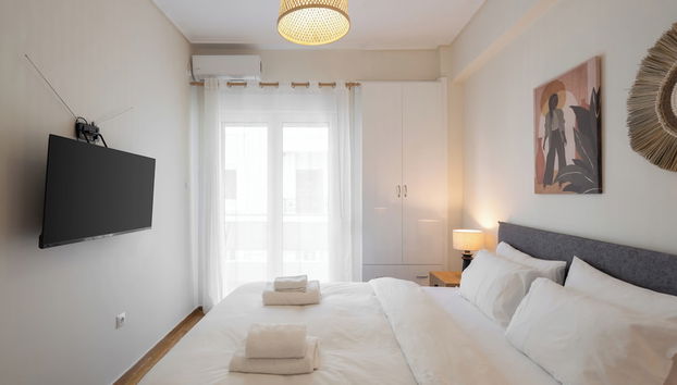 Luxury Comfort in Pagrati - 5 min to Varnava Square - Foto 5, Habitación