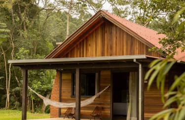 Chalé Canadense com Hidromassagem Pousada Índios Koroados - Foto 31