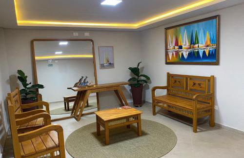 Lindo Studio Matinhos Prédio na beira mar. - Foto 21