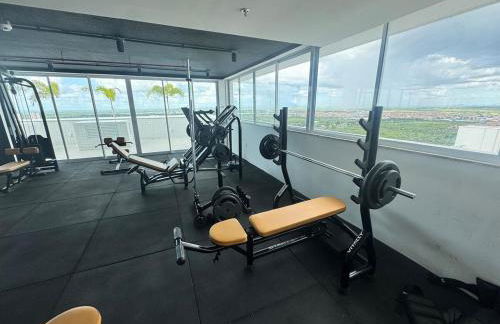 Incrível cobertura para família com 2 quartos e ar - Foto 39