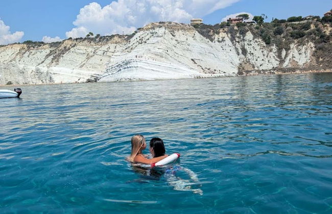 Giro in barca alla Scala dei Turchi - Foto 6