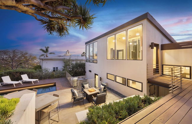 Kings Road West Hollywood Luxury Pool, Views, Firepit, Modern Design - Foto 42