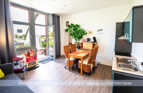 Kinofilmwohnung mit großem Dachgarten im Gästehaus Graf-Schmelzer - Foto 7