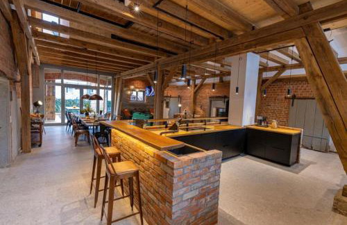 Landurlaub mit neugierigen Blicken in den Pferdestall, eingezäuntem Garten, Kamin und Sauna - Foto 43