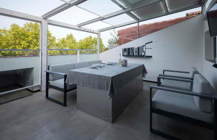 Iron House - Penthouse with Bathtub in Golden Mile & Roman Bridge - Foto 26