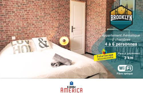 Little America - Appart Hôtel 3km Futuroscope - Foto 17