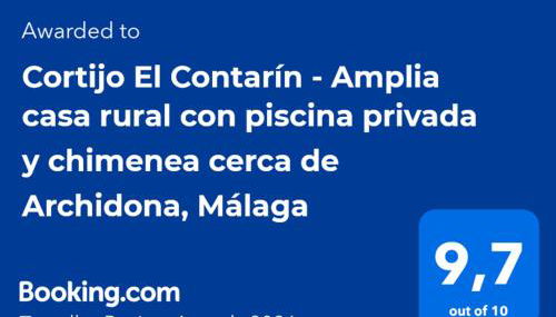 Cortijo El Contarín - Amplia casa rural con piscina privada y chimenea cerca de Archidona, Málaga - Foto 2