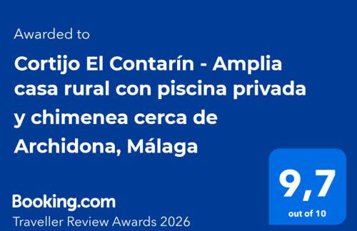 Cortijo El Contarín - Amplia casa rural con piscina privada y chimenea cerca de Archidona, Málaga - Foto 2
