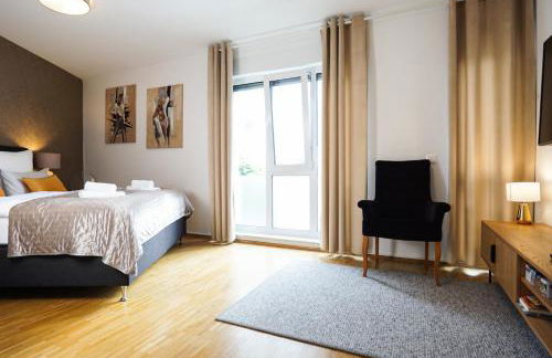 Stylish Apartment nähe HBF-Tiefgarage-Lift - Foto 9