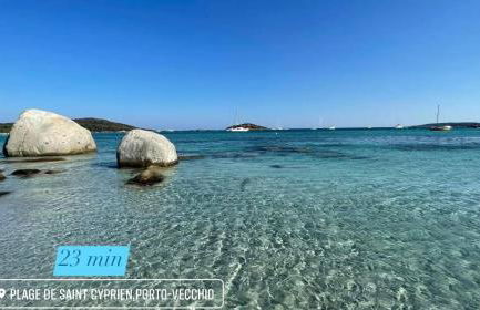 Duplex vue mer EXCEPTIONNELLE en Corse du sud proche plage - le 180Corse - Foto 46