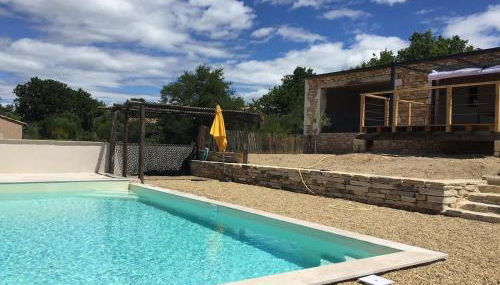 Villa à Barjac piscine chauffée et vue panoramique - Foto 4