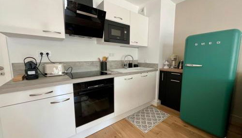 Chic apartment with beautiful terrace in La Rochelle - Foto 5, stove, dishwasher, toaster