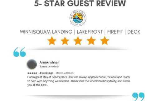 Winnisquam Landing Lakefront Firepit Deck - Foto 46