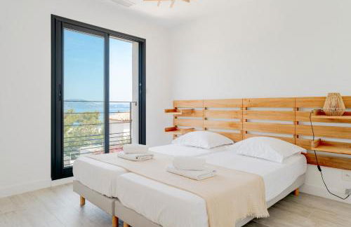 Villa Hedone - Presqu'île de Giens Piscine Vue mer - Foto 10