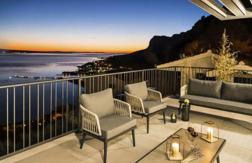 Villa Luxury Dream, Indoor Heated Pool, 7 persons, Sea Views, Omiš - Foto 12