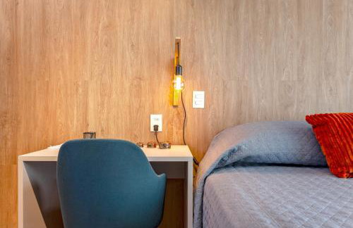 Studio Moderno com Piscina e Academia completa na Cobertura excelente espaço de Coworking Próximo ao Aeroporto de Congonhas e SP Expo - Foto 15