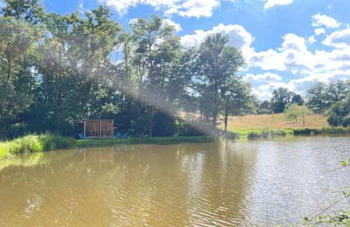 Gîte neuf avec jardin, forêt et étang - Foto 14