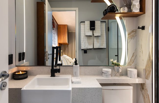 Stunning Views | Luxurious Apartment with Marginal Pinheiros View at River One Residencial by Okaeri Home Apartments - Foto 44