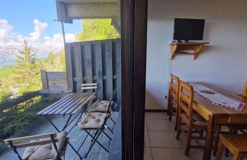 Studio Chaleureux 4 Pers avec Terrasse - Saint-Michel-de-Chaillol - FR-1-393-52 - Foto 10