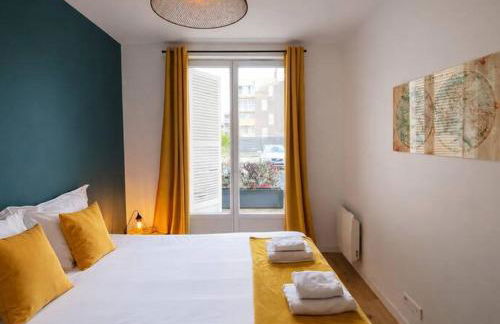 White House - THE SUNNY avec TERRASSE et PARKING privé - 20 min CENTRE - Foto 4