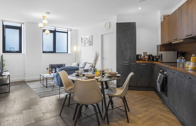 Lovely 2-bed Apartment in Birmingham - Foto 7