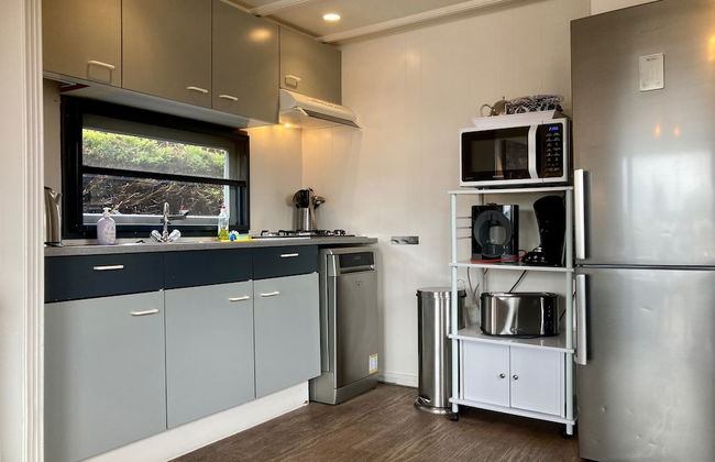 Chalet Gaby With Sauna, Private Dock, and Canoes at Lauwersmeer - Foto 25