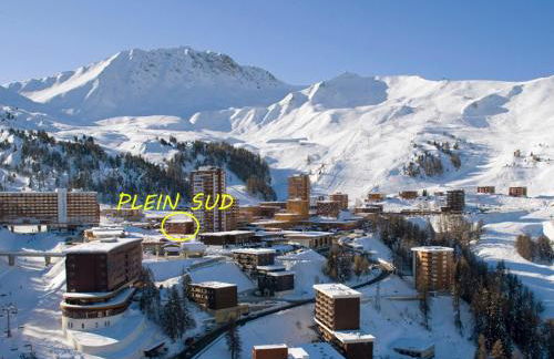 Studio rénové 3 pers, plein sud avec balcon à La Plagne - FR-1-455-129 - Foto 2