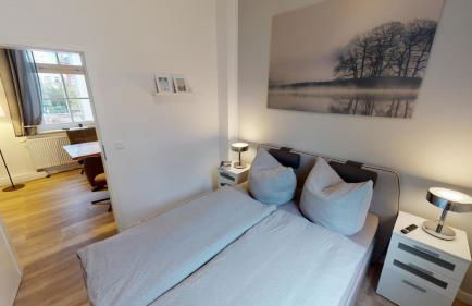 Lieblingsapartments Rostock I Nr5 I Helles 2-Zimmer-Apartment in der Nördlichen Altstadt mit Kaffeevollautomat - Foto 2