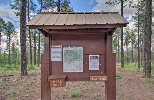 Family Cabin with Game Room! 32 Mi to Sunrise Resort - Foto 39