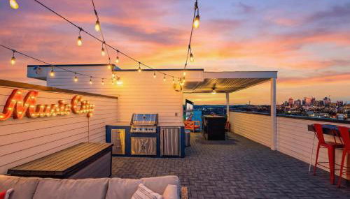 New NashVegas Downtown Rooftop City Views 13Beds - Foto 3