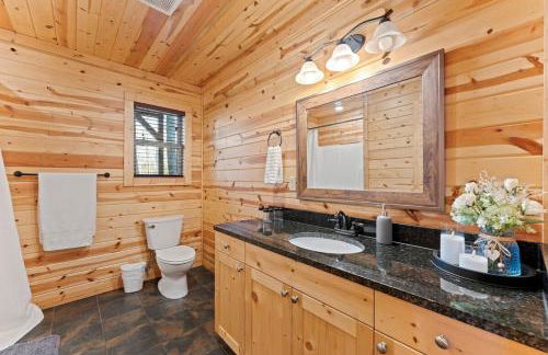 Cabin 3 Mtn View Cabin Near River with Hot Tub and Fire Pit - Foto 27