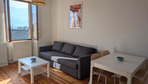 Appart 65m2 avec 2 chambres dans ferme rénovée - Parking gratuit - Grande vue montagnes - Foto 3