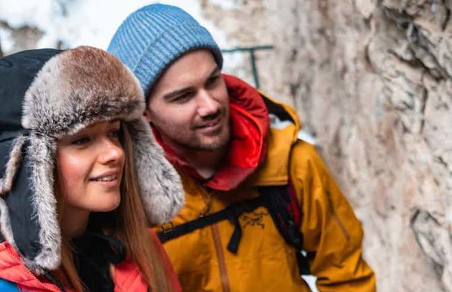 Excursión a las cascadas congeladas del Cañón Johnston - Foto 4
