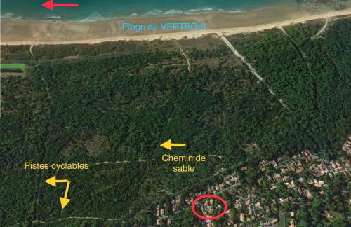 MAISON VERTBOIS jardin clos - 800m de la plage - Foto 19