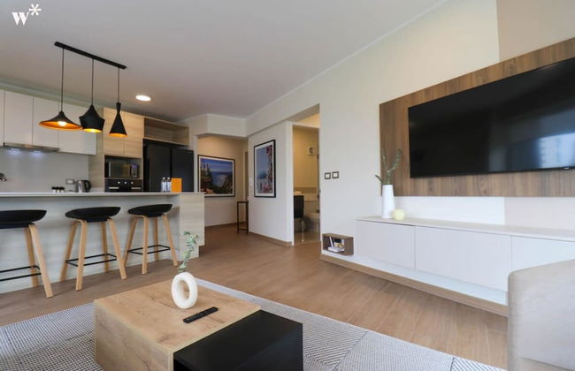 w Deluxe 2BR w Panoramic Terrace in Miraflores - Foto 26